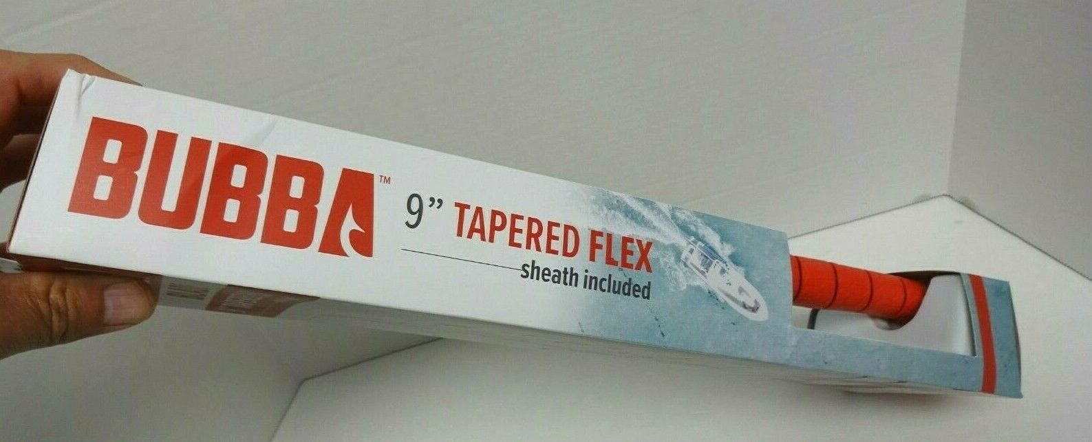 Bubba Blade BB1-9TF 9 In. Tapered Flex Fillet Knife w/ Sheath NEW - Fresh Stock Dated January 2026