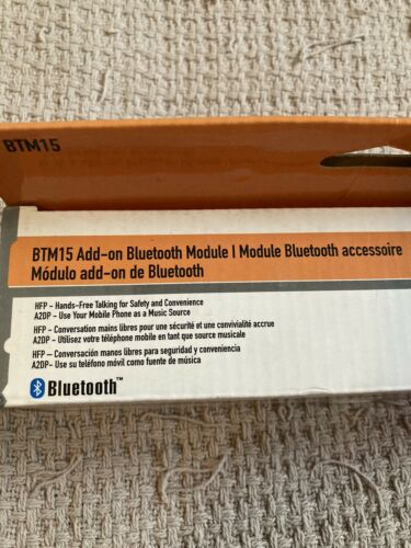 JENSEN BTM15 Bluetooth and audio stream module add on for car stereo. RARE - Fresh Stock Dated December 2025