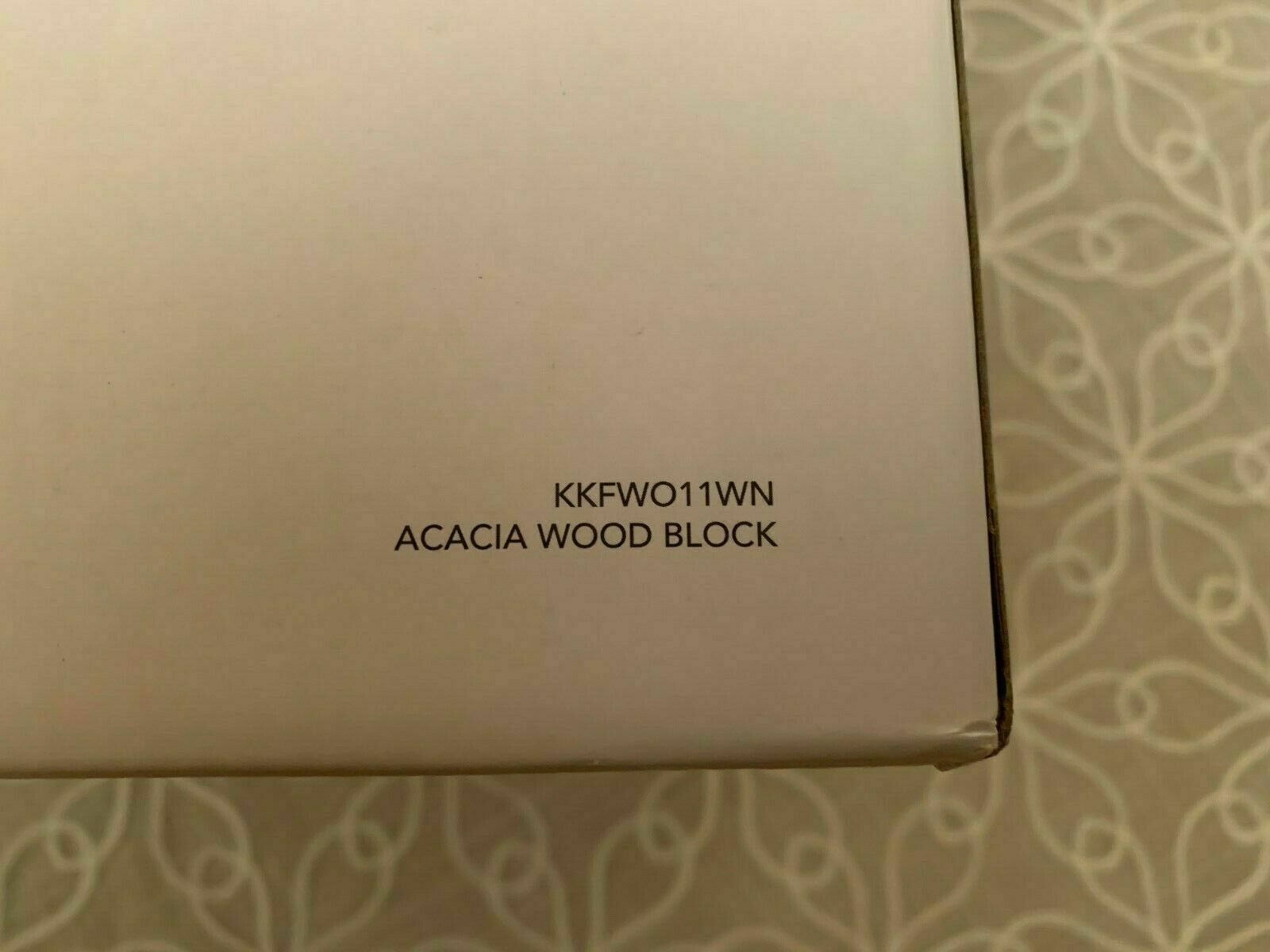 KitchenAid Forged Architect Series 11-Piece Knife Block Set Acacia KKFWO11WN - Fresh Stock Dated January 2026