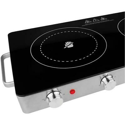 Brentwood Appliances Electric Grill/Hot Plates Infrared Glass Surface 2-Burner - Fresh Stock Dated February 2026