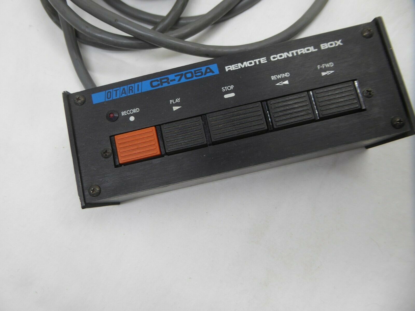 Otari CR-705A remote controller CB102 14ft cable - Fresh Stock Dated December 2025