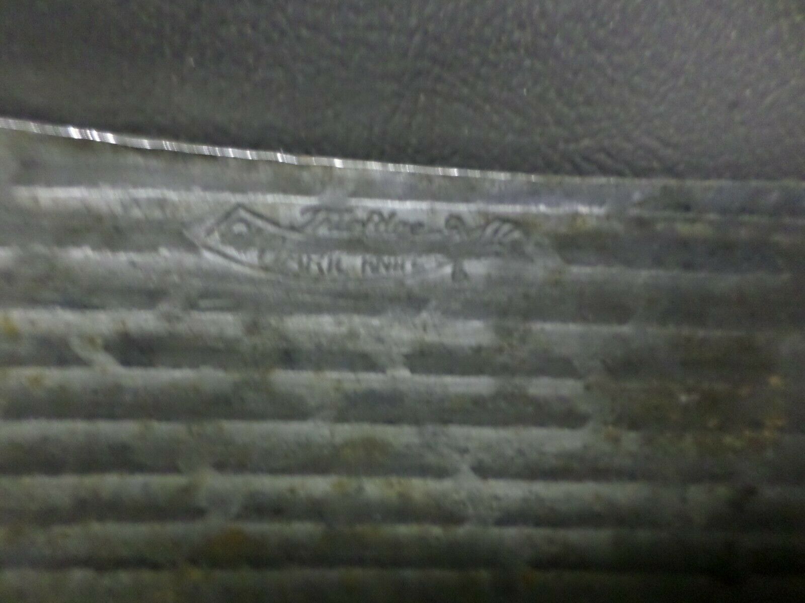 VINTAGE ONTARIO KNIFE CO. TRU - EDGE MEAT CLEAVER - OLD HICKORY - CLEAN - Fresh Stock Dated January 2026