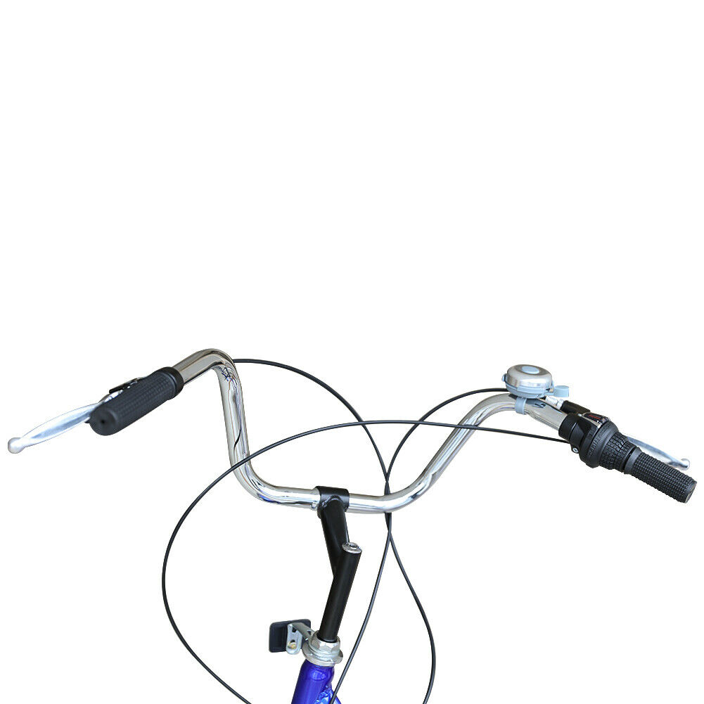 26''/24'' 1/7 Speed Adult Tricycle Trike Elegant 3-Wheel Bike w/ White Basket - Fresh Stock Dated January 2026