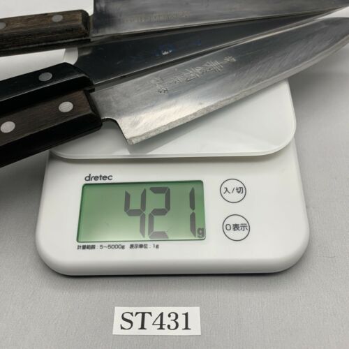 Damaged Lot of three Japanese Chef's Kitchen Knives  From Japan ST431 - Fresh Stock Dated January 2026