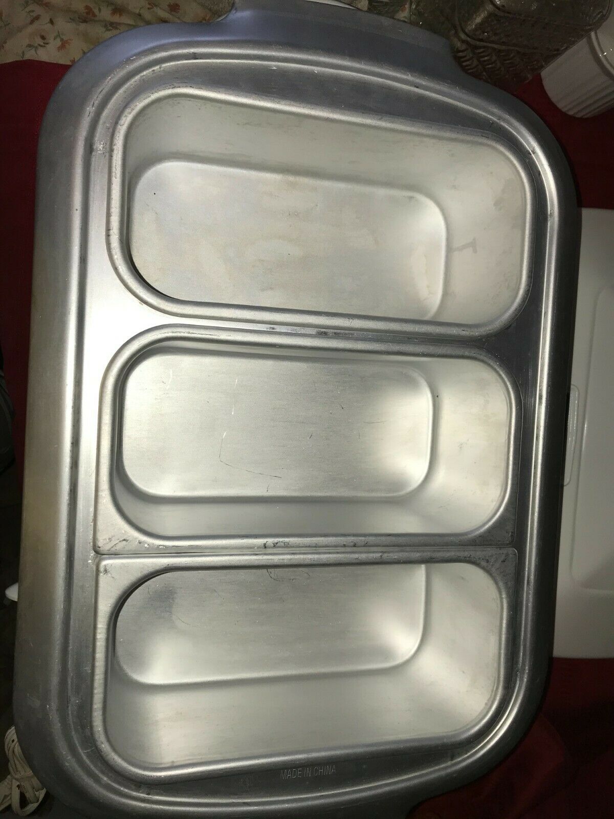 KENMORE 18 qt Hot Plates 3 Pan Buffet Server KRT18BUF Turkey Slow Roaster Steam - Fresh Stock Dated February 2026