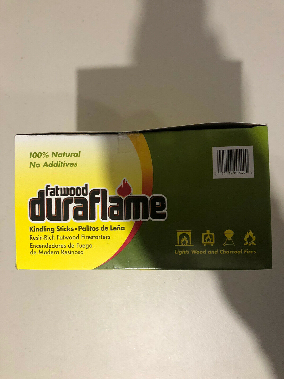 Duraflame Fatwood Kindling Sticks Resin-Rich Firelighters To Start Wood .125cuft - Fresh Stock Dated December 2025