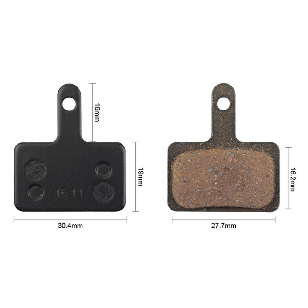 5 Pairs Bicycle Resin Disc Brake Pads 4mm For Shimano M375 M446 Tektro Auriga - Fresh Stock Dated December 2025