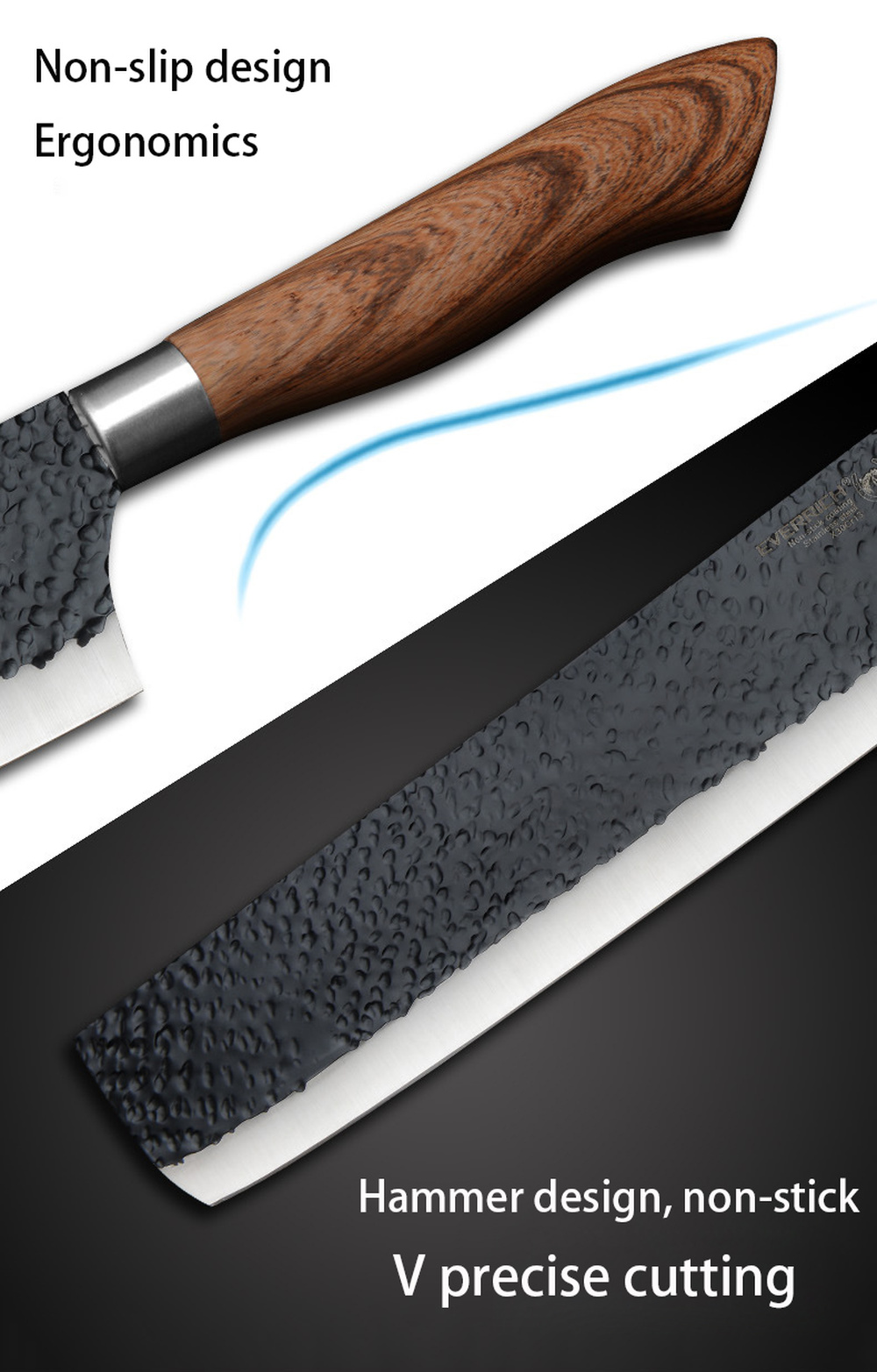 Stainless Steel Kitchen Knife Set Japanese Damascus Pattern Cleaver Chef Knives - Fresh Stock Dated January 2026