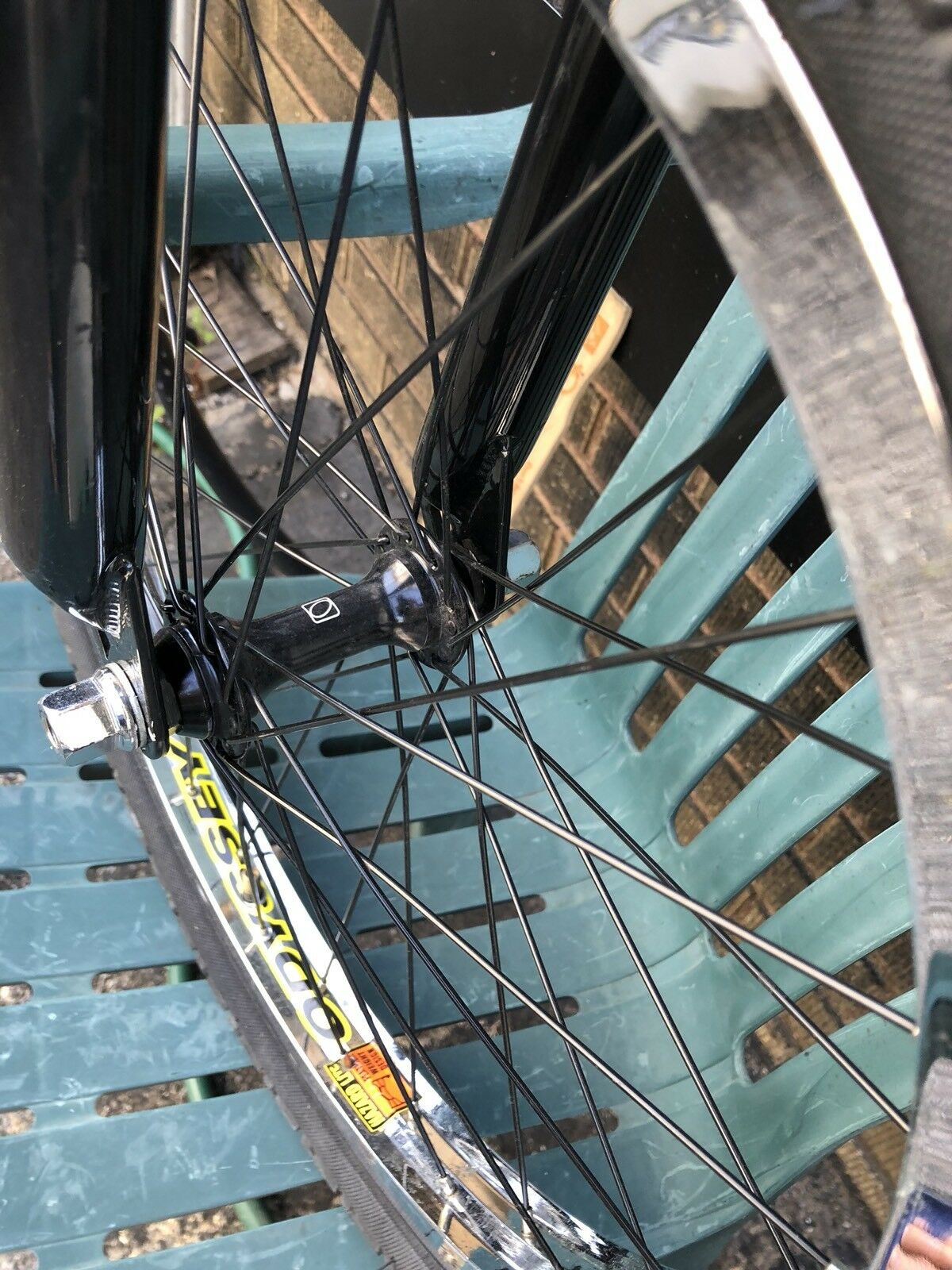 CUSTOM HANDMADE HAND BUILT USA BMX BIKE W/ ODYSSEY WHEELS - Fresh Stock Dated December 2025