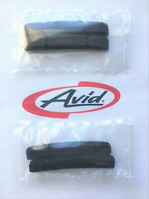 Avid Rim Wrangler V Brake Cartridge Brake Pads (4) New MTN Shimano Compatible - Fresh Stock Dated December 2025