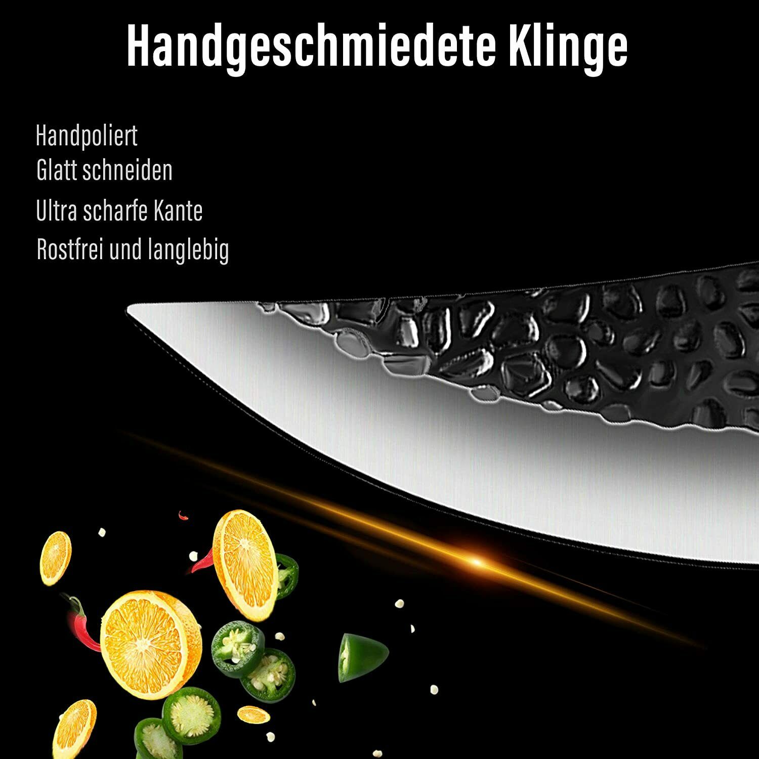 Butcher Knife Hand Forged Boning Knife with Sheath HighCarbon Steel Fillet Knife - Fresh Stock Dated January 2026