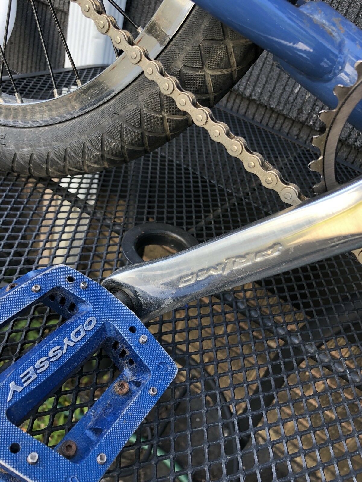 CUSTOM HANDMADE HAND BUILT USA BMX BIKE W/ ODYSSEY WHEELS - Fresh Stock Dated December 2025