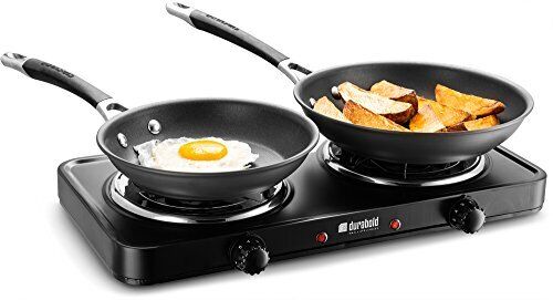 estufas electricas estufa portatil cocina 2 quemadores de acero inoxidable - Fresh Stock Dated February 2026