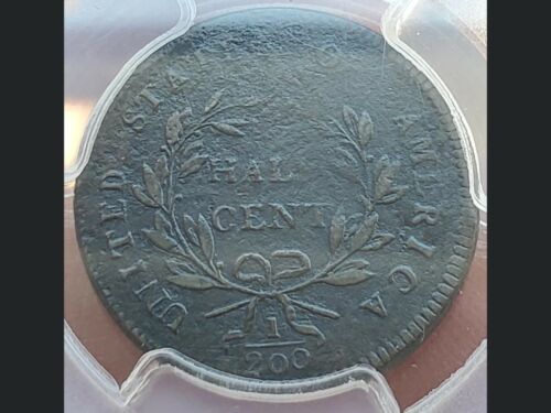 1797  Liberty Cap half cent VF Detail  Very Rare… - Fresh Stock Dated December 2025