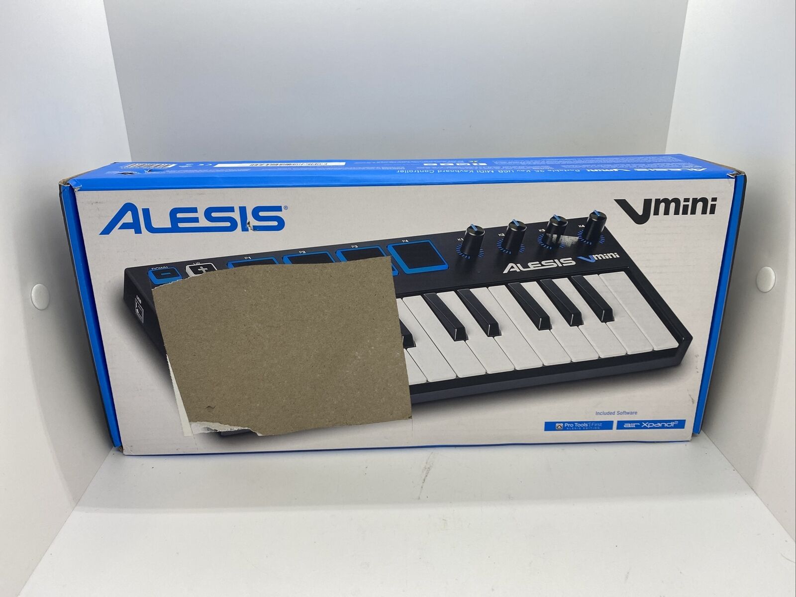 Alesis V-Mini - 25-Key USB MIDI Keyboard Controller - Fresh Stock Dated December 2025