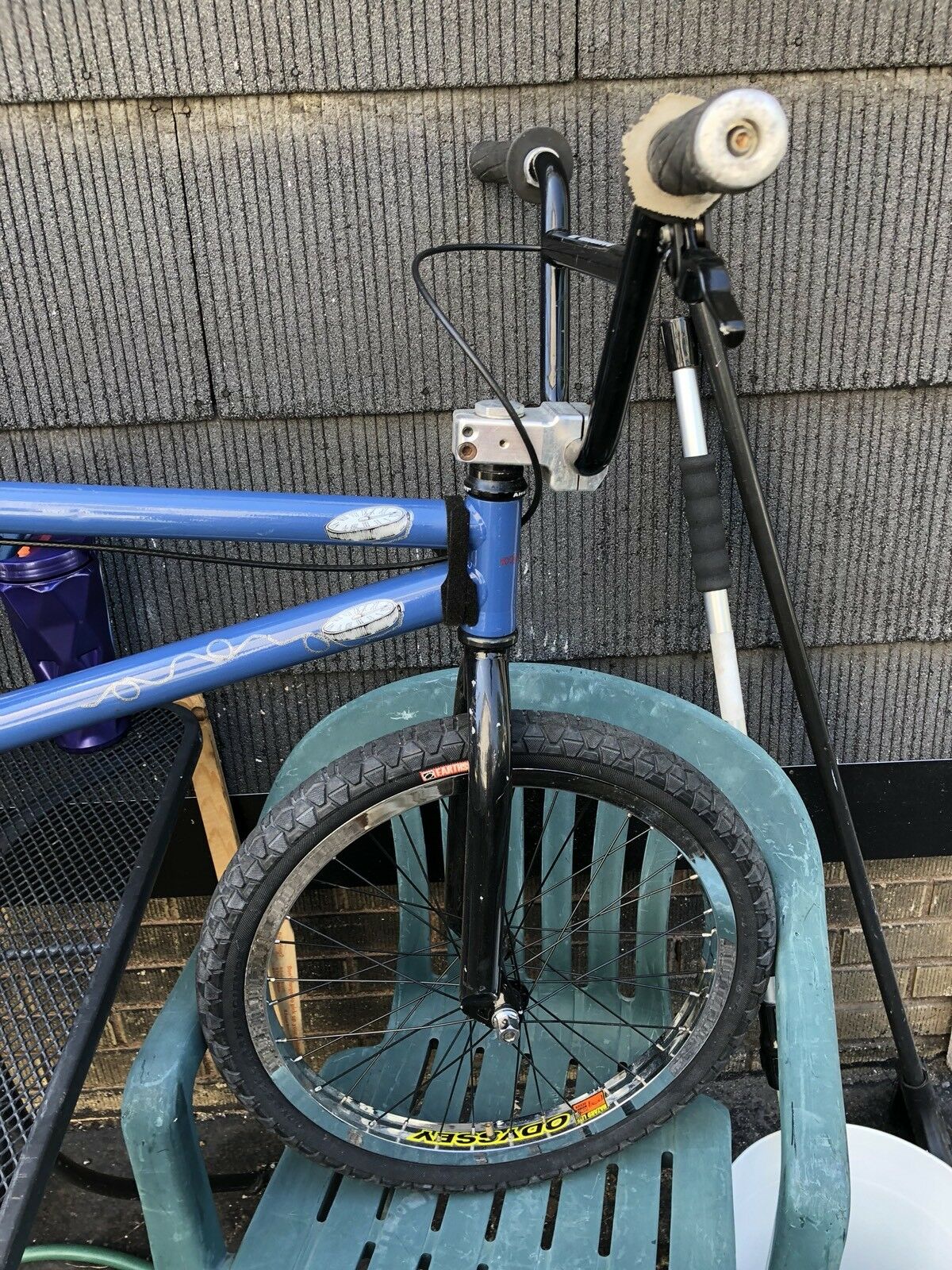 CUSTOM HANDMADE HAND BUILT USA BMX BIKE W/ ODYSSEY WHEELS - Fresh Stock Dated December 2025