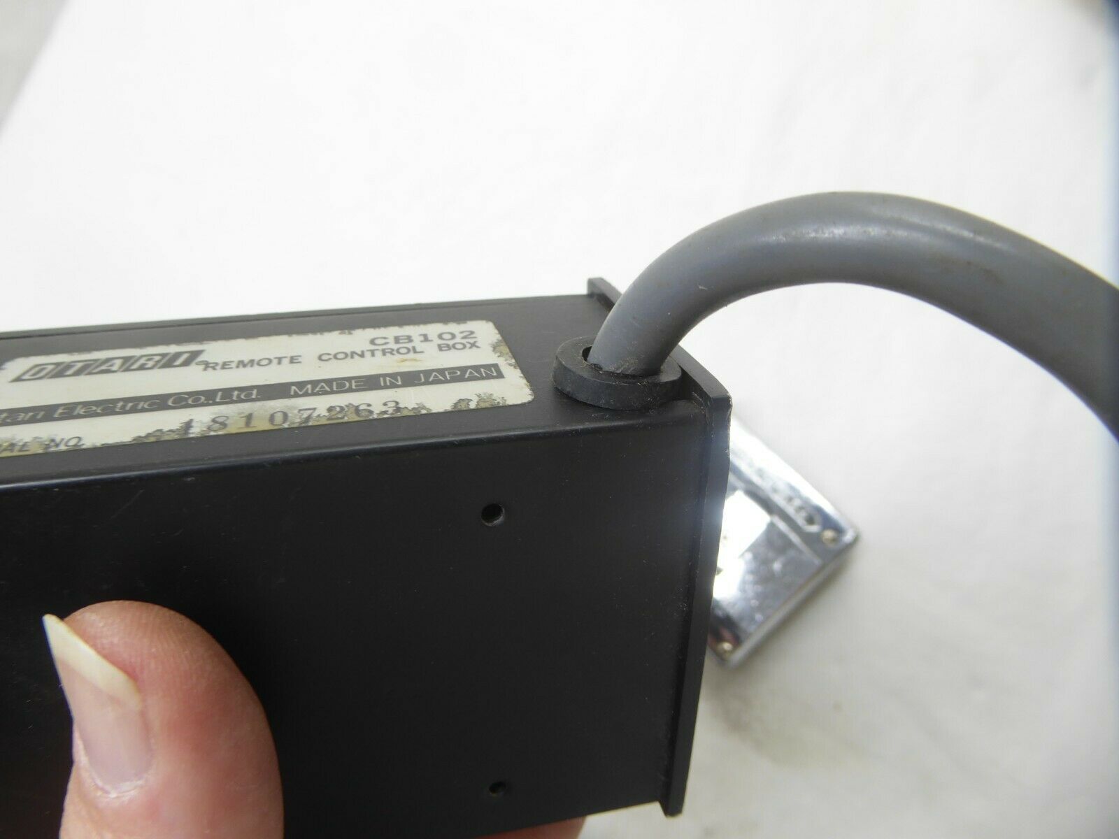 Otari CR-705A remote controller CB102 14ft cable - Fresh Stock Dated December 2025