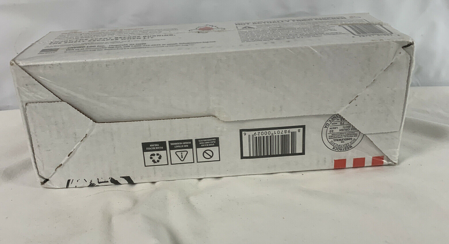 LOT OF 3 NEW Genuine KFC Fire Log 11 Herb Spice ENVIROLOG Kentucky Fried Chicken - Fresh Stock Dated December 2025