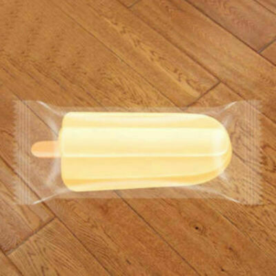 100x Plastic Ice Pop Bag Transpare Popsicle Hot Seal Ice Cream Pack Storage Tool - Fresh Stock Dated January 2026