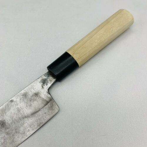<Used> Japanese Chef's Kitchen Knife 重政 Nakiri  150/300 From Japan SS751 - Fresh Stock Dated January 2026