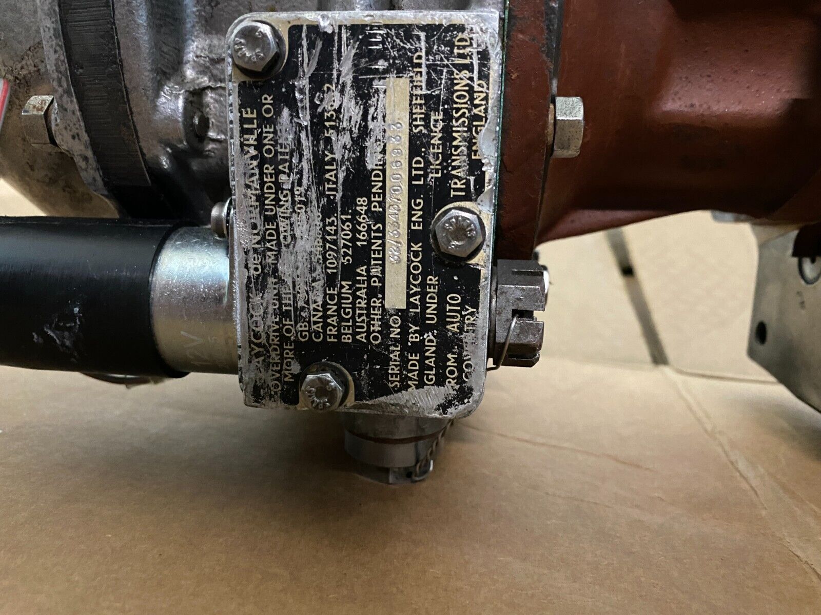 Volvo M41 4 speed transmission with overdrive D-type P1800 1800S 122S 123GT - Fresh Stock Dated December 2025