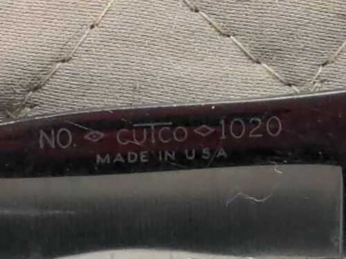 CUTCO 1020 & 1021 Paring & Trimmer Knives Brown Red/Orange Swirl Lamb Handles - Fresh Stock Dated January 2026