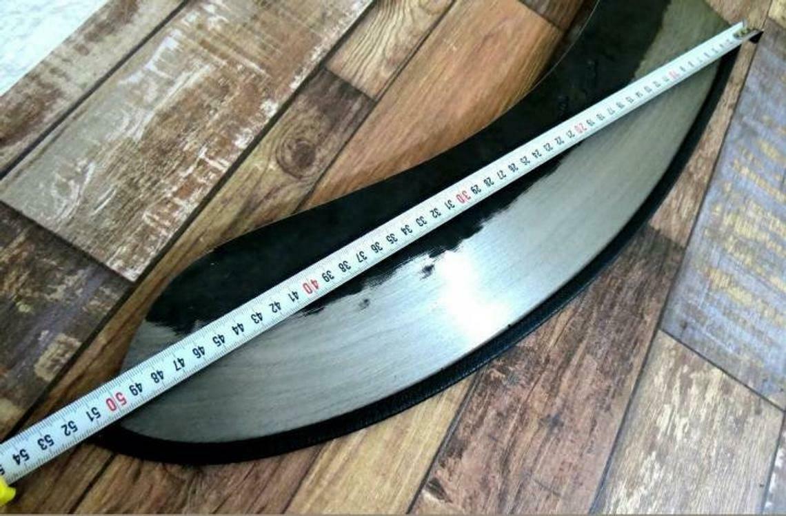 Mincing Knife, Adana Kebap Knife,Meat Knife,Carbon Steel,Leight 50cm-19.69 inc - Fresh Stock Dated January 2026