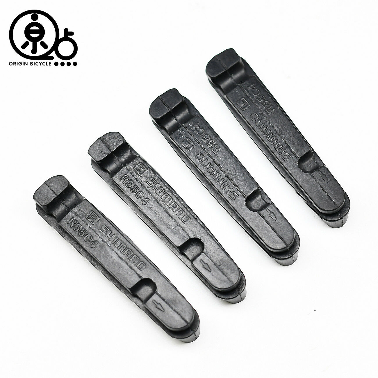 2Pair SHIMANO R55C4 DURACE ULTEGRA 105 ROAD BIKE BRAKE PADS Aluminum Rim - Fresh Stock Dated December 2025