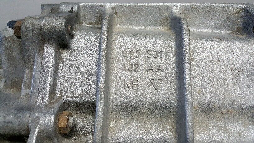 Rare 1979 -1980 Porsche 924 Snail Shell 5-Speed Transmission / Transaxle - Fresh Stock Dated December 2025