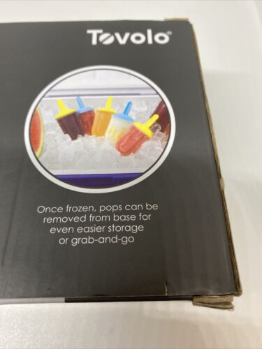 Tovolo Gem Pop Molds Set Of 4, Ice Cream Cone, Pop Molds. - Fresh Stock Dated February 2026