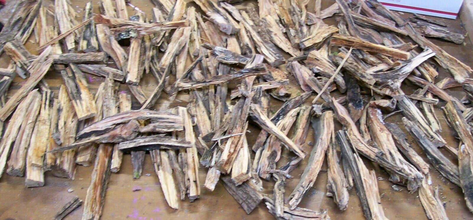 Alabama Heart Pine Fatwood Kindling Lighter Fire Starter 4 lb. Box Various Sizes - Fresh Stock Dated January 2026