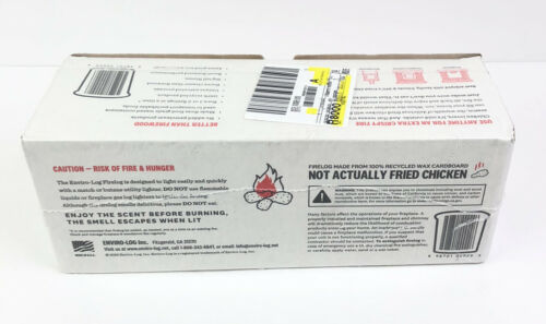 Lot Of 2 KFC Limited Edition 11 Herbs & Spices Fire Log Enviro-Log Firelog NEW - Fresh Stock Dated December 2025