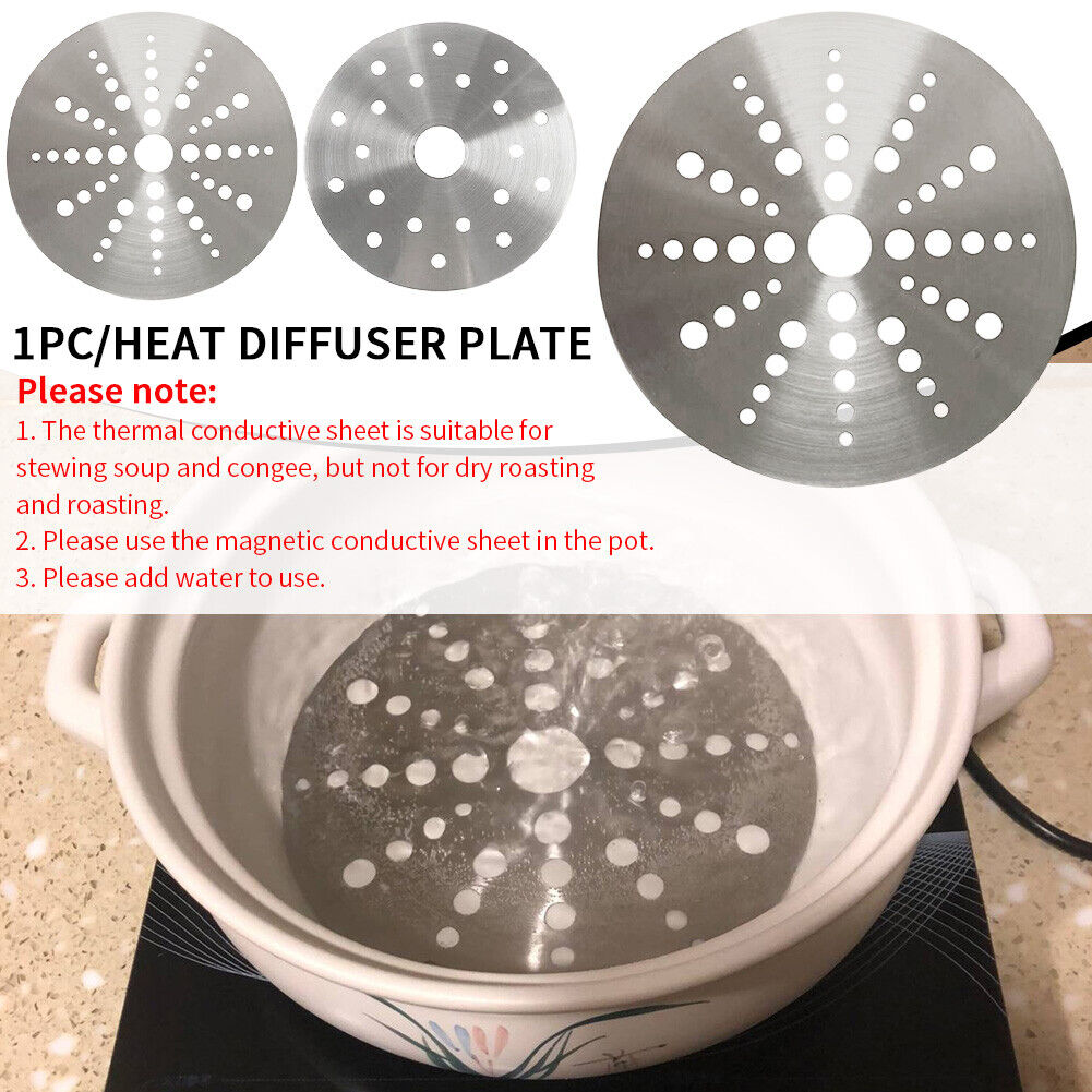 Induction Cooker Accessories Round Adapter Heat Diffuser Plate Casserole Pot - Fresh Stock Dated February 2026