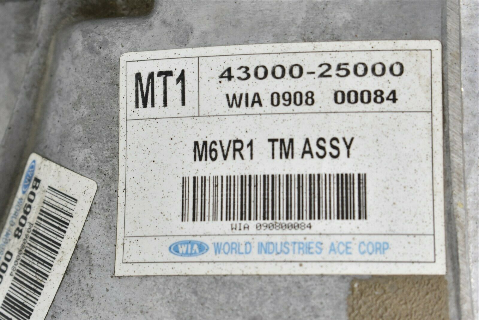 2009-2012 Hyundai Genesis Coupe Transmission Assembly Manual 2.0L OEM 09-12 - Fresh Stock Dated December 2025