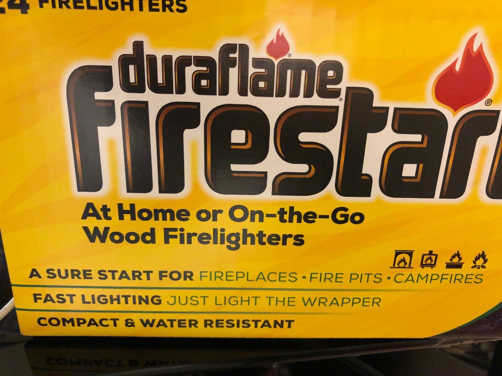 Duraflame Firestart    Indoor / outdoor  FAST SHIPPING  (Ships from U.S.A.) - Fresh Stock Dated January 2026