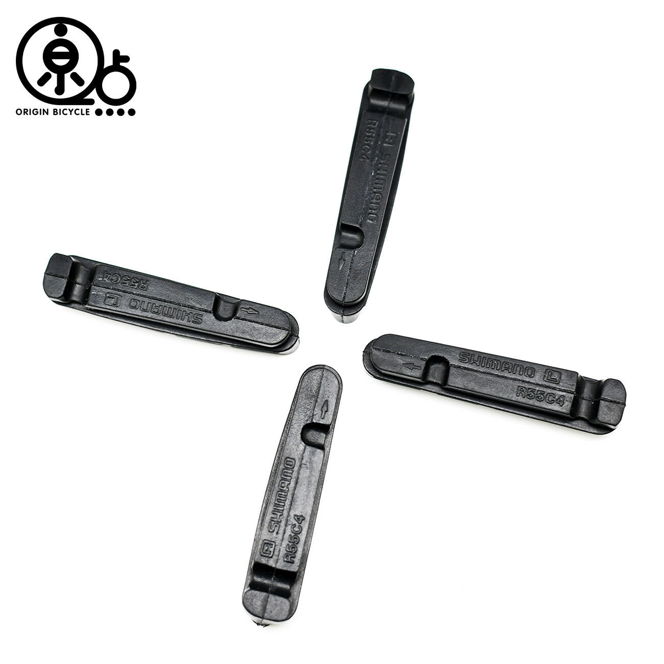 2Pair SHIMANO R55C4 DURACE ULTEGRA 105 ROAD BIKE BRAKE PADS Aluminum Rim - Fresh Stock Dated December 2025