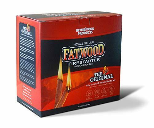 Fatwood Firestarter Box, 5-Pounds - Fresh Stock Dated January 2026