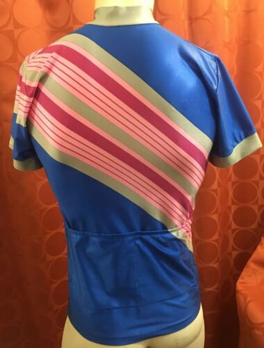 3 Vintage MARILENA Italy WindSkins CyclePro LYCRA Cycling Jersey PINK Nishiki - Fresh Stock Dated December 2025