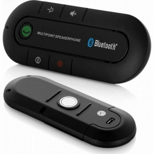 Wireless Multipoint Bluetooth Hands Free In Car Speakerphone Sun Visor Clip Kit - Fresh Stock Dated December 2025