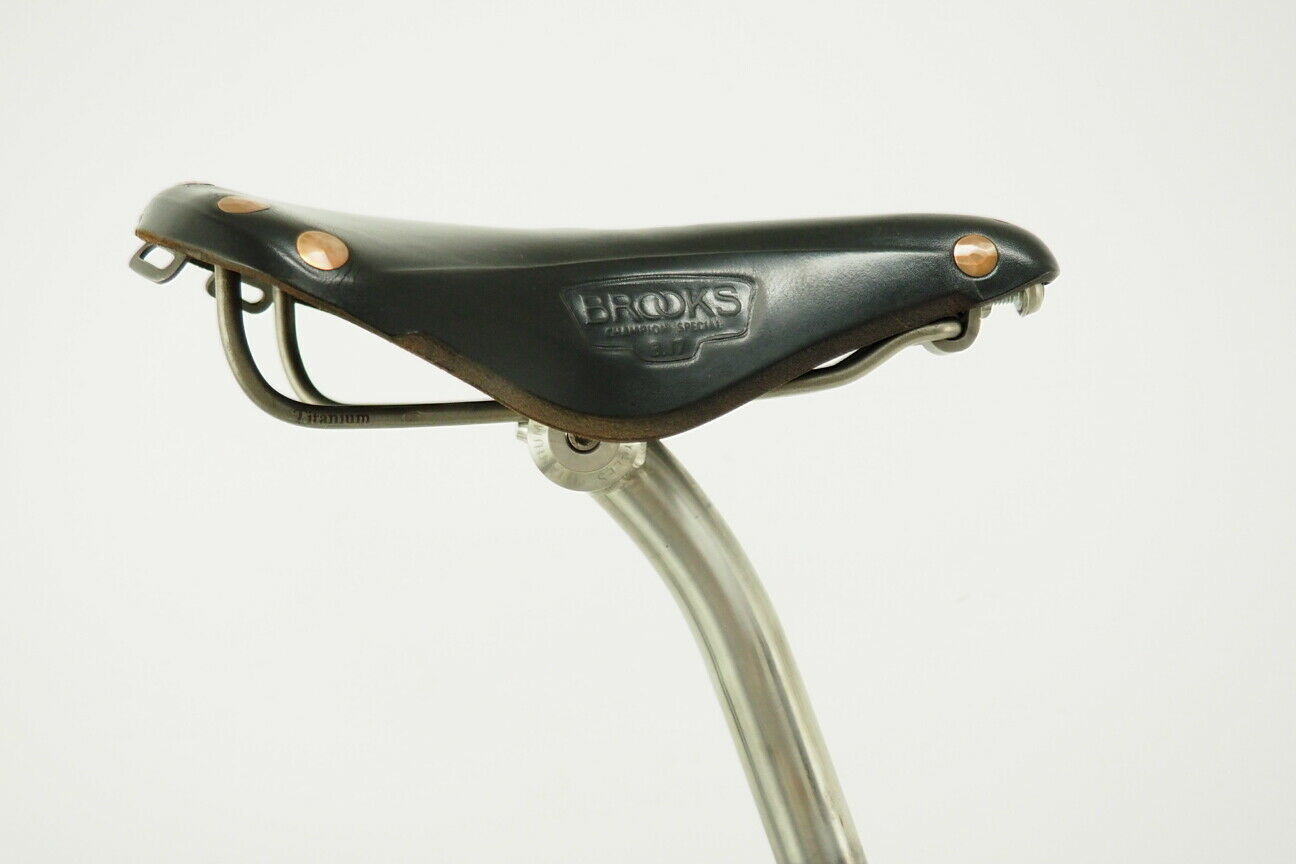 2018 Budnitz No.1 Titanium Road Bicycle Size Large Silver Belt Drive Disc Brake - Fresh Stock Dated December 2025