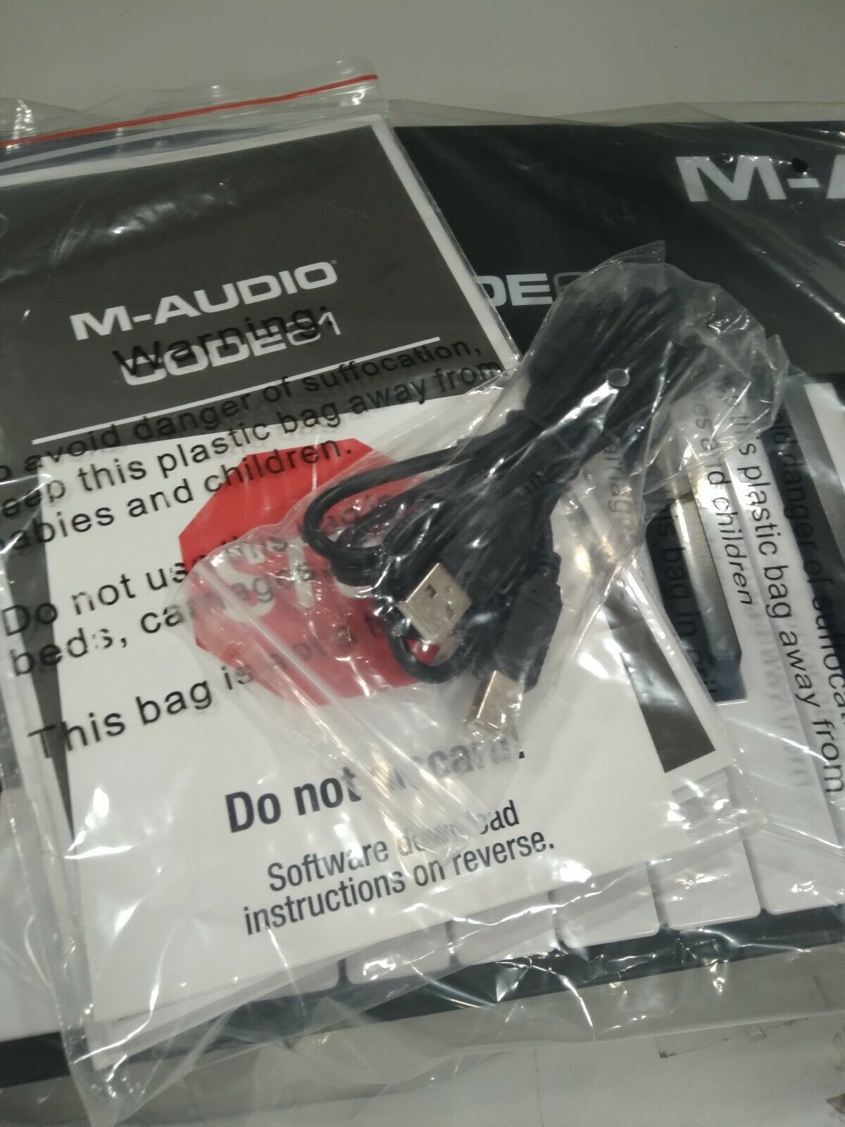 NEW M-Audio Code 61/ 61-Key USB MIDI Keyboard Controller with X/Y Pad - Fresh Stock Dated December 2025