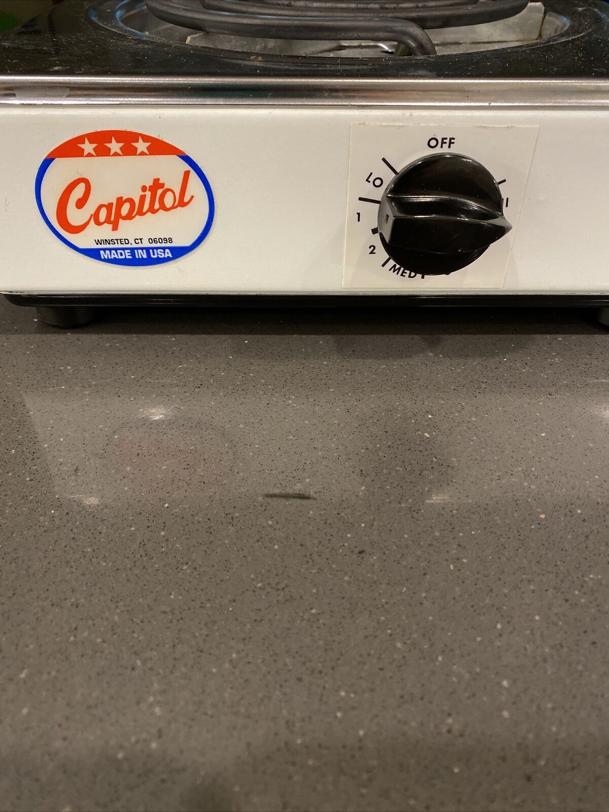Capitol Speed Burner Electric Single Burner Stove Hot Plate  Working - Fresh Stock Dated February 2026
