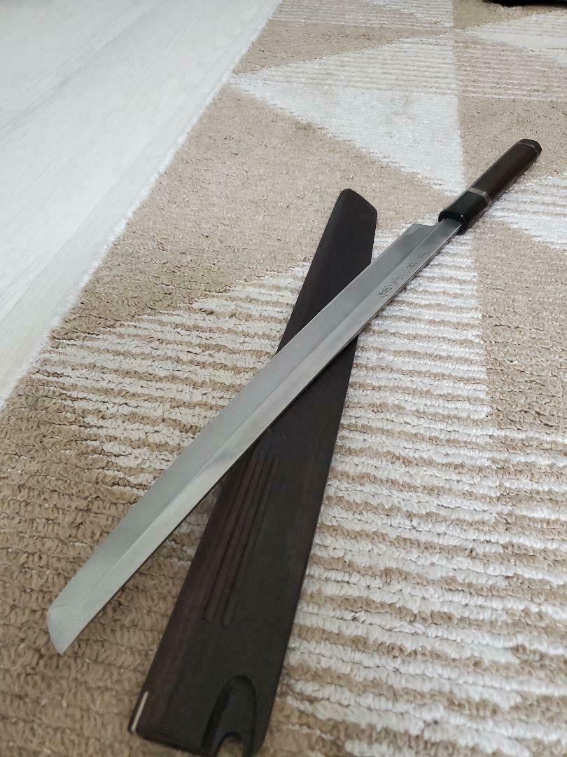 nenohi ITTETSU Takohiki Knife 360mm Ao-Honyaki Sashimi JAPAN - Fresh Stock Dated February 2026