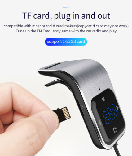 Car Bluetooth Receiver FM Transmitter Dual USB Car Charger Cigarette Lighter Z-3 - Fresh Stock Dated January 2026