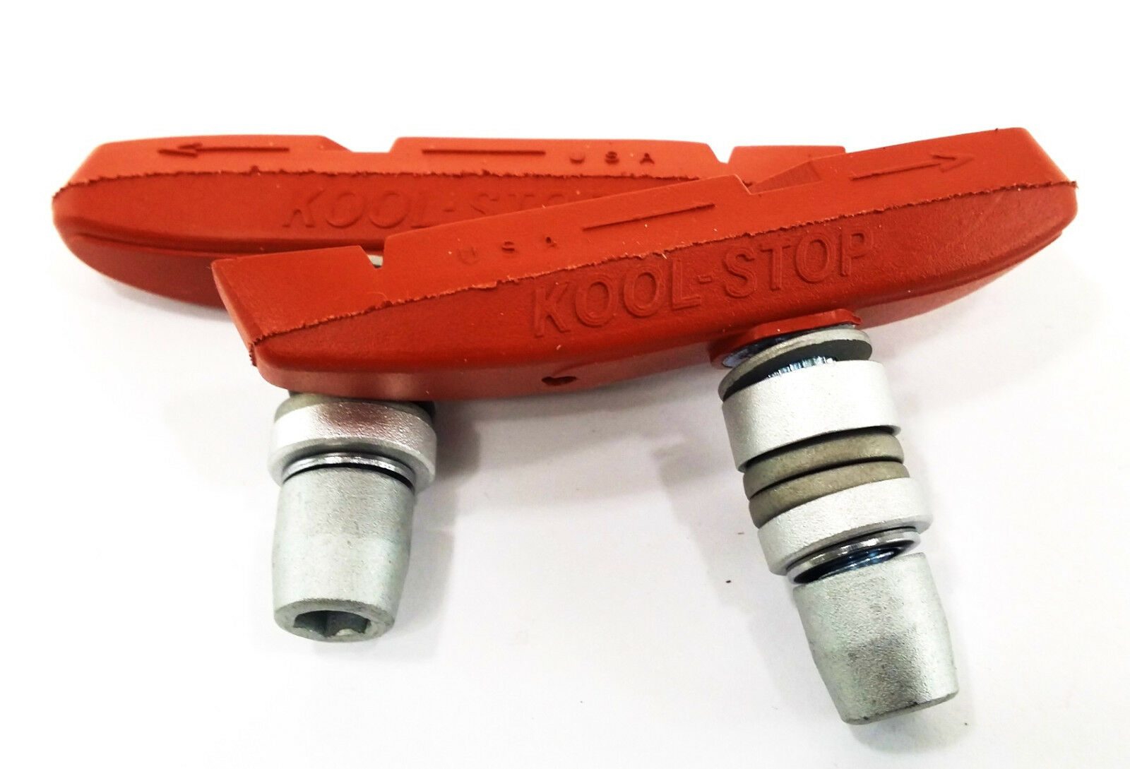 Kool-Stop Supra2 Brake Pads Salmon Compound - Fresh Stock Dated December 2025