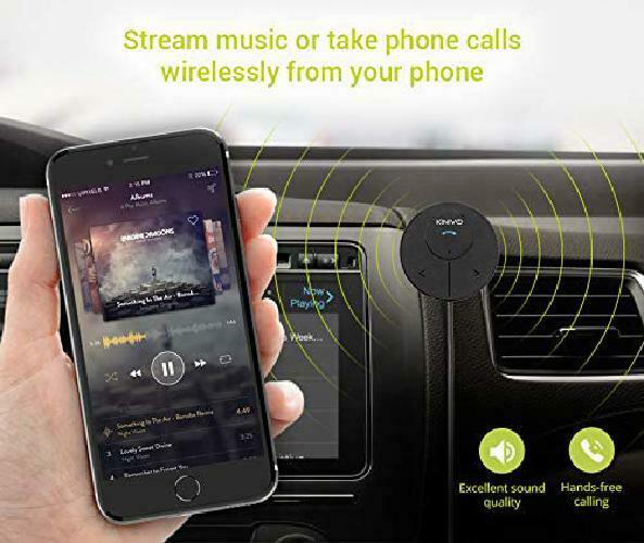 BTC480 etooth Hands-Free Car Kit Aux Input Jack 3.5 Mm Magnetic Mount Brand - Fresh Stock Dated December 2025