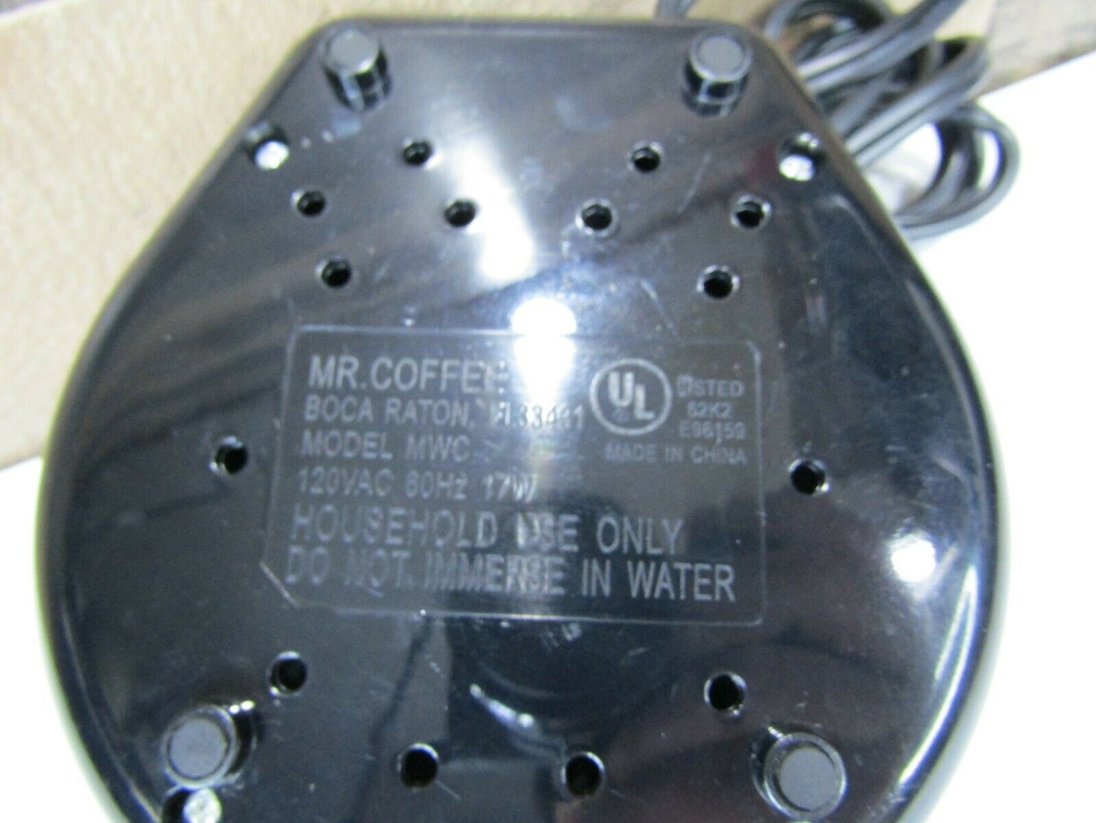 Mr. Coffee Mug Warmer 17 Watt On/Off Switch with Indicator Light, Black - Fresh Stock Dated February 2026