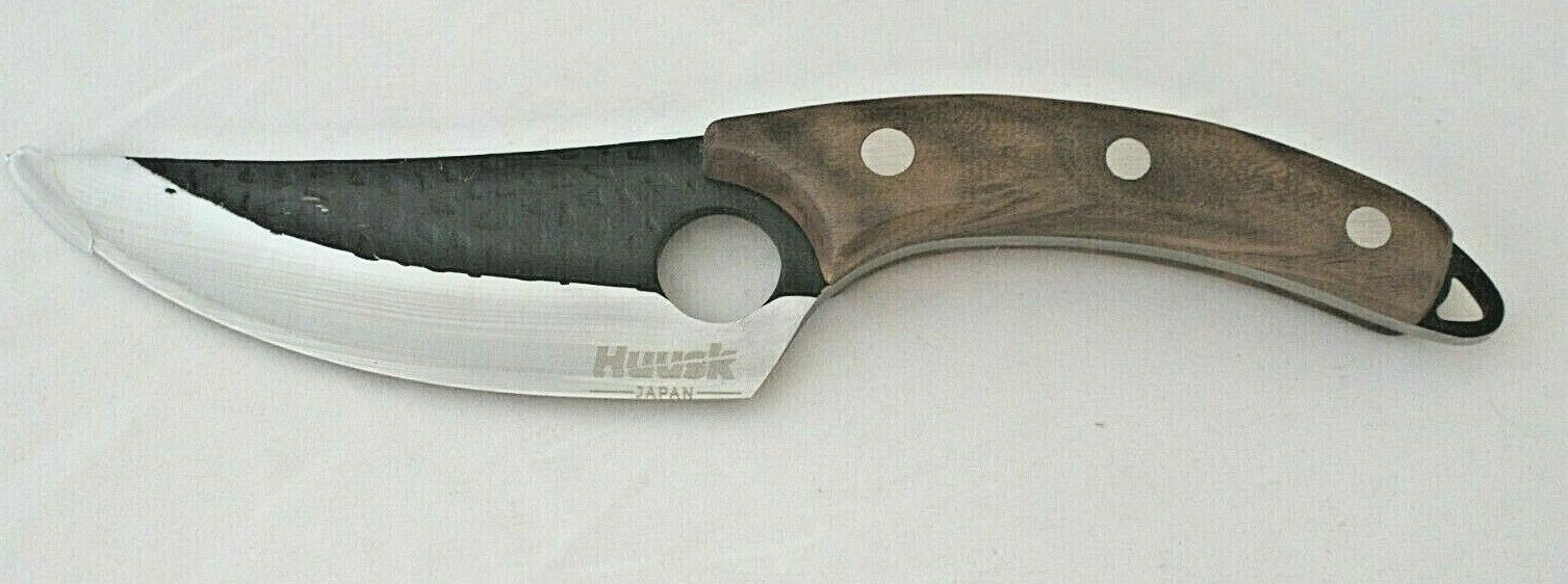 HUUSK Japanese Steel PREMIUM CONTROL CHEF KNIFE HANDMADE Perfectly Balanced, NEW - Fresh Stock Dated January 2026