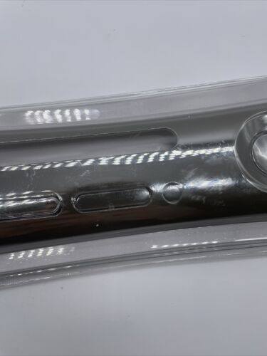 Authentic Xbox 360 Console System Front Faceplate Black Carbon Fiber NIP - Fresh Stock Dated February 2026