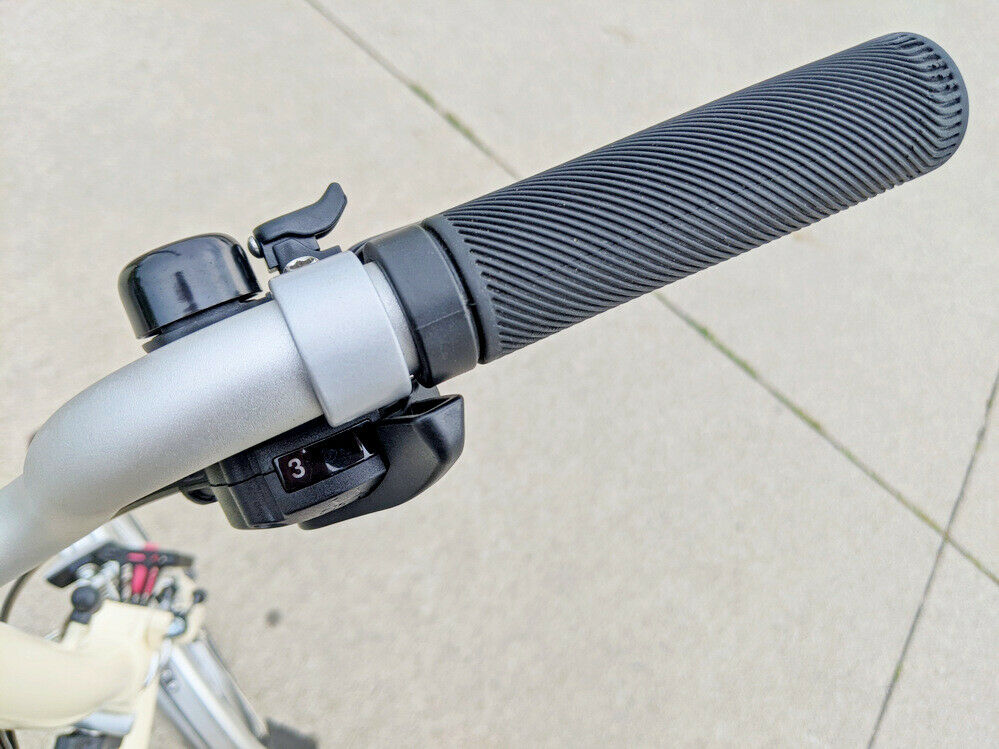 2018 Model Year Brompton M3R Ivory White Folding Bicycle - Fresh Stock Dated December 2025